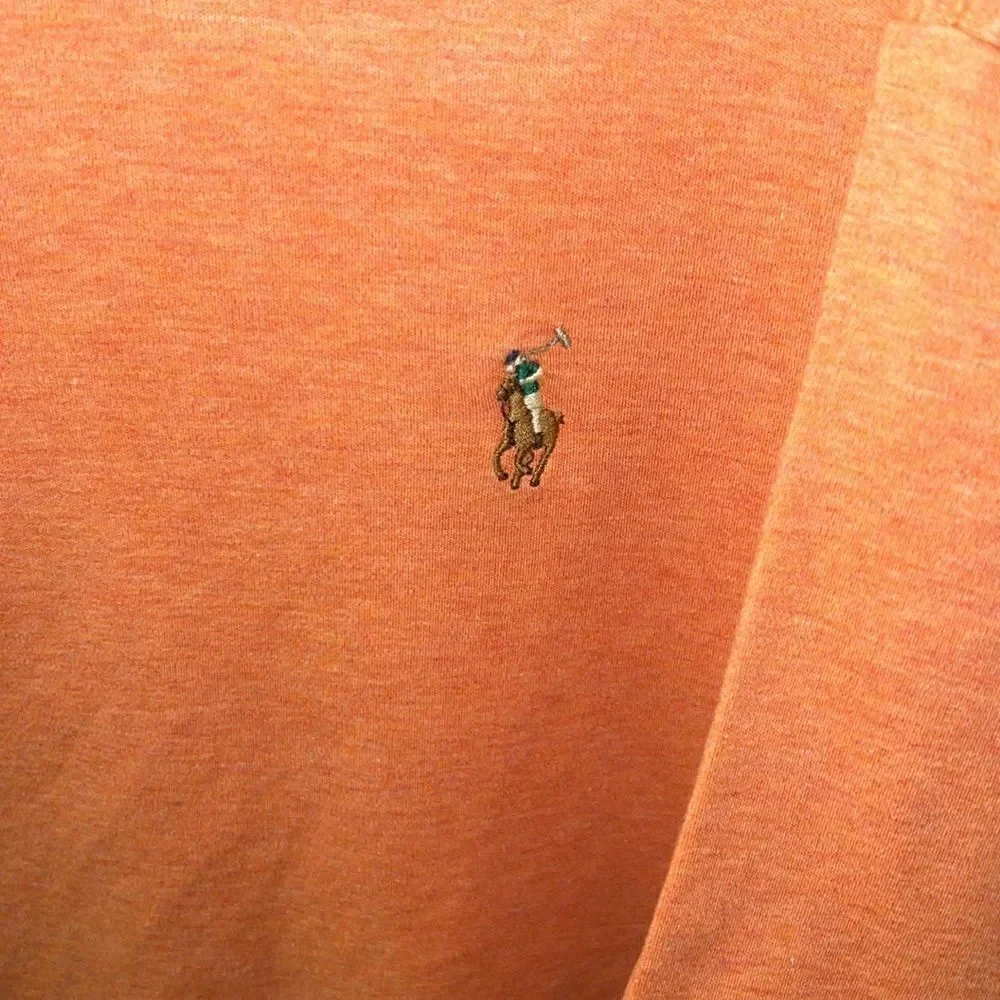 Polo Ralph Lauren shirt orange brown